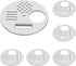 Flexzion Bee Hive Nuc Box Entrance Gate - 6 PCS 2.6 Inch Stainless Steel Entrance Discs Door for Beehive Nuc Bee Boxes - Beekeeping Equipment Beeh...