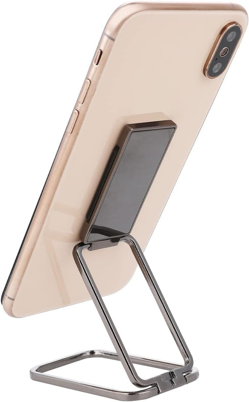 Cobee Cell Phone Ring Holder Finger Kickstand, 360° Rotation Foldable Metal Ultra-Thin Cellphone Back Grip Stand Adjustable Phone Holders for Magn...
