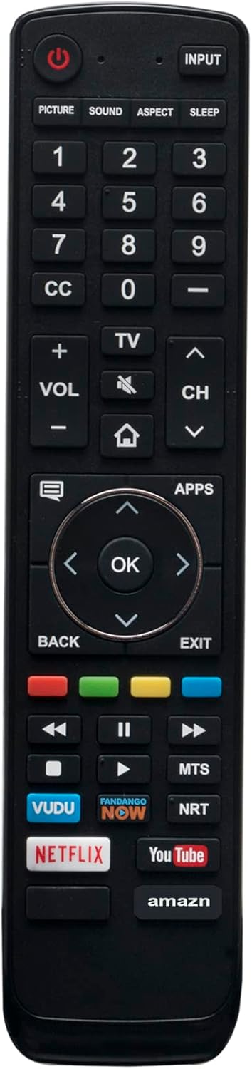 EN3139S Replacement Remote Control fit for Sharp Smart LED TV HDTV LC-43N7002U LC-43P7000U LC-43Q7000U LC-50N7002U LC-50N8002U LC-50P7000U LC-55P6...