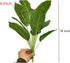 Rikyo 2 Bunches Artificial Bird of Paradise Plants 18" Permanent Leaf,Tropical Leaves Faux Strelitzia 12 Leaves Banana Tree for Potted Plant Flowe...