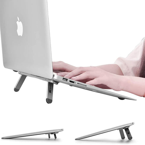 Laptop Stand for Desk,Laptop Cooling Stand,Keyboard Riser, Ergonomic Laptops Elevator for Desk, Laptop Riser Compatible with MacBook Air Pro, with...