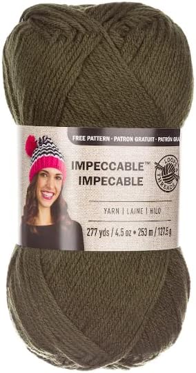Loops & Threads Impeccable Yarn 4.5 oz. One Ball - Deep Forest...