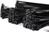 SYD 4 Inch length, 18lb Small size Self Locking Nylon Cable Zip Ties -1000 Piece (Black)...