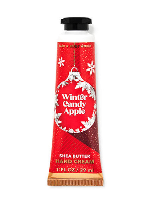 Bath & Body Works Winter Candy Apple Shea Butter Travel Size Hand Cream (Winter Candy Apple), 1 Fl Oz (Pack of 1), 1.0 ounces, 1.0 Fl Oz, Pack of ...