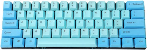 YMDK 61 ANSI 60% Custom Keycaps OEM Profile Thick PBT KEYCAP Suitable for Cherry MX Switches Mechanical Gaming Keyboard GK61(ONLY KEYCAP)...