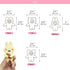 Cute Animal Cookie Cutters, Bear, Cat, Bunny, Piglet Cookie Cutter and Face Stamps, 8-Piece Set...