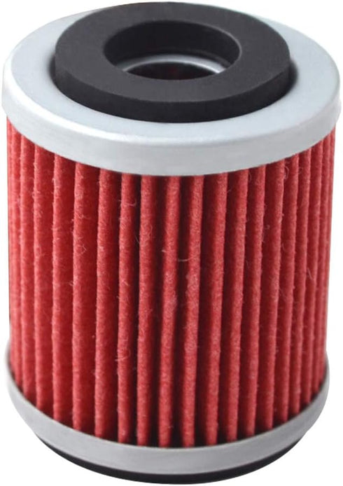 AHL 142 Oil Filter for Yamaha YZ426F YZ426 F 426 2000-2002 YZ250F YZ250 F 250 2001-2002 WR400 F 400 1999-2002 WR426F WR426 F 426 2001-2002 (red)...
