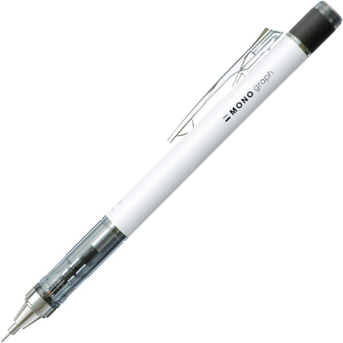 Tombow Mechanical Pencil, Monograph 0.5mm, White (DPA-134A)...