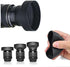 55mm Soft Rubber Lens Hood for Sony Alpha a7, Alpha a7 II, Alpha a7 III Camera with 28-70mm Lens, a6600 Camera with 18-135mm Lens...