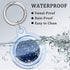Airtag Keychain Waterproof,Air Tag Holder Case Compatible with Apple AirTag Case for Dog Cat Collar Tracker Key Ring Locator Protective Cover (GI-...