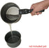 Removable Universal Pot and Pan Handle Grip - Detachable Scald-Proof Bakelite Replacement for Cookware...