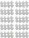 BESPORTBLE 10 Pcs Miniature Garden Fence Mini Picket Ornament Fence for Dollhouse Garden Plant Pot Decorations DIY Project (White)...