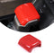 ABS Red Car Console Gear Gear Shift Knob Head Protection Trim,Shift Gear Protection Trim,Compatible with Toyota Tundra Sequoia 2022 2023 2024 Taco...