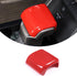 ABS Red Car Console Gear Gear Shift Knob Head Protection Trim,Shift Gear Protection Trim,Compatible with Toyota Tundra Sequoia 2022 2023 2024 Taco...