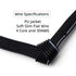 xiwai 13cm USB 2.0 Type-A Male to Type-A Male Female Data Flat Slim FPC Cable for FPV & Disk & Phone...