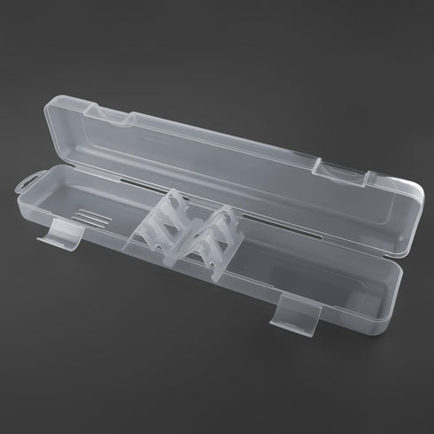 OriGlam Transparent Tableware Storage Case, Portable Flatware Utensil Box, Clear Cutlery Organziers Container for Spoon Fork Chopsticks for Travel...