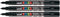 Uni Posca Paint Marker PC-3M Black, 3 Pens Pack(Japan Import)...