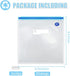 Sous Vide Bags 20pcs 8.3x8.7in/21x22cm BPA Free Reusable Vacuum Sealer Bags Keep Food Fresh...