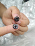JOSDIOX Sew on Snap Metal Fasten Press Button for Sewing Clothing Silvery and Black (13mm 40sets Silvery and Black)...