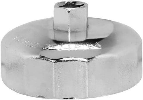 SaferCCTV Oil Filter Wrench 84mm 14 Flutes Socket Housing Cap Removal Tool Compatible with Diesel Engines 3.0L...