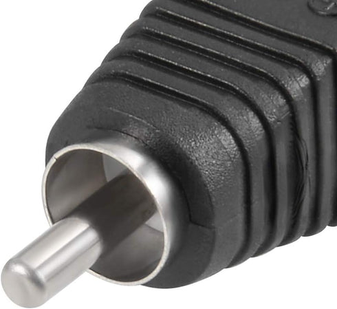 uxcell 6Pcs RCA Female Male Connector to 2-Screw Terminal Block Audio Video Adapter CCTV...