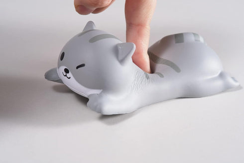 Cute Wrist Rest Support for Mouse Keyboard Computer Elbow Pad Arm Rest for Desk Ergonomic Kawaii Office Supplies Slow Rising PU Mouse Pad Cat...