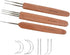 3 Pcs/Set Dreadlock Crochet Hook for Hair Dreadlock Needle Tool for Braid Craft Dread Locks Crochet Needles 0.75mm (1 Hook 2 Hooks 3 Hooks)...