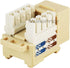 Monoprice Cat6 Punch Down Keystone Jack - For 22-24AWG Solid Wire, Beige...