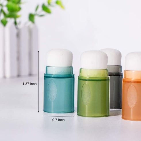 Yoseng 16 pcs Finger Ink Blending Brushes for Card Making for Painting,Drawing,Card Making,Commodities for Finger Painting,Craft Color Coded Handl...
