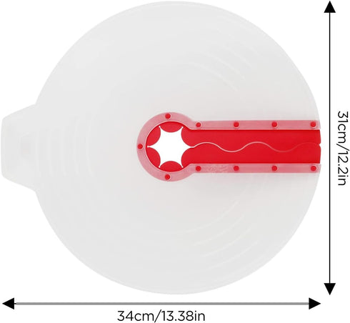 Mixing Bowl Splatter Guard, Silicone Mixing Bowl Splatter Screen Guard Mixer Splatter Guard Silicone Splatter Cover for Egg Bowl Whisks Cover Whis...