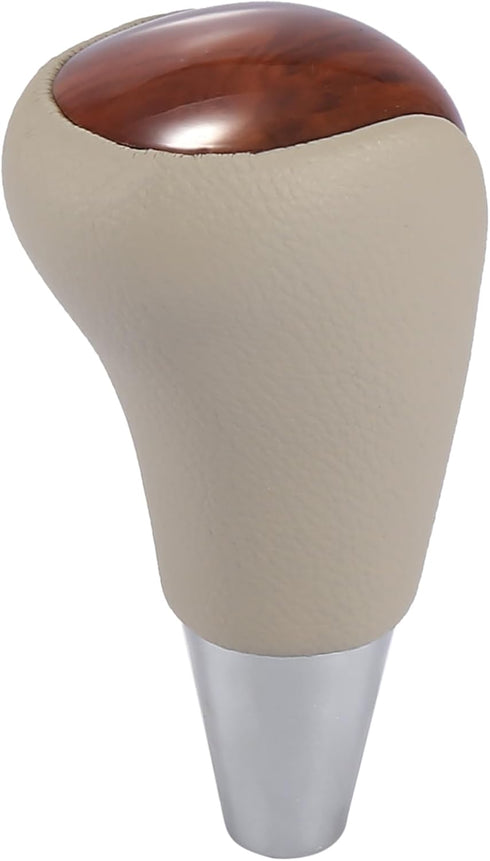 X AUTOHAUX Car Automatic Gear Stick Shift Knob for Toyota RAV4 Camry Corolla for Lexus Beige Brown...