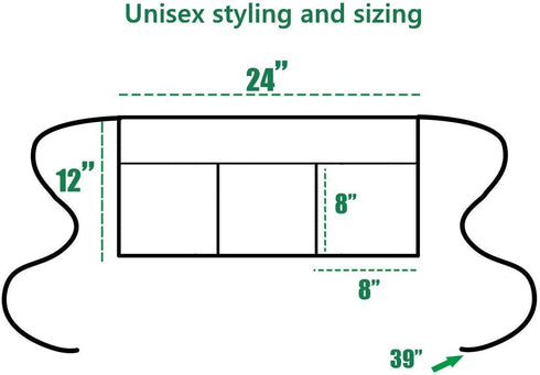 Waist Apron for Teachers with 3 Pockets Half Black Apron,Teachers Prefect Gift (teacher of ting humans)...