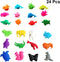 Drink Markers 24pcs Wine Glass Markers Sea Animals and Land Animals Charms Silicone Drink Cup Bottle Label Wine Glass Identifier Drink Markers for...