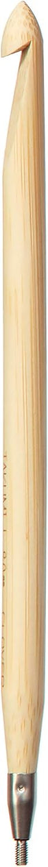 CLOVER Takumi Bamboo Interchangeable Tunisian Crochet Hook Brown, 6.5" Height x 0.2" Width x 0.2" Length...