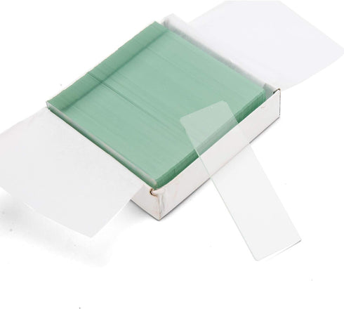 Swift Microscope Slides Kit with 72 Pre-Cleaned Blank Slides and 100 Glass Coverslips, Ground Edges...
