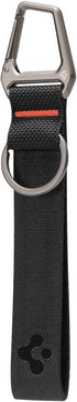 Spigen Life Carabiner Lanyard Keychain Strap for Keys ID Badge Wallet Holder and Everyday Carry Items Wrist Keychain Ring Carabiner - Black...