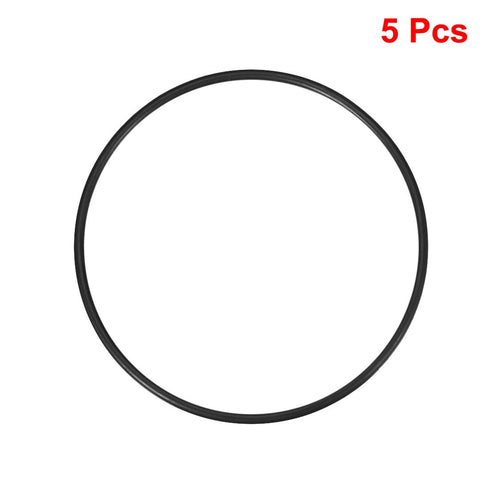 uxcell Nitrile Rubber O-Rings 150mm OD 142mm ID 4mm Width, Metric Sealing Gasket for Automotive Machine Plumbing, Pack of 5...