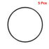 uxcell Nitrile Rubber O-Rings 150mm OD 142mm ID 4mm Width, Metric Sealing Gasket for Automotive Machine Plumbing, Pack of 5...