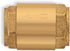 One Way Check Valve 1/2" Female Backflow Preventer, Check Valve for Repair NPT Female Thread Brass Float Reinforced - 0,5 inch Float Brass For Plu...