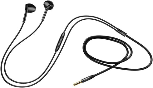 3.5MM Wired Earbuds with Microphone,Wired Headphone Stereo Bass Comfortable semi in ear sports headphones Call noise cancelling,High sound quality...