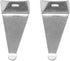 X AUTOHAUX Car Rearview Upper Driver Left Side Non-Heated Mirror Glass Replacement with Plate for Ford Transit 150 250 350 2015-Onward...