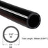 QuQuyi 5/32" (4mm) ID x 1/4" OD Silicone Vacuum Tubing Hose Black High Temperature Food Grade Pure Silicon Tube Air Hose Water Pipe for Pump Trans...