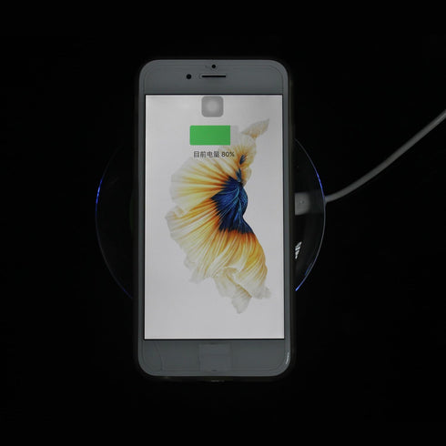 Wireless Charger Charging Pad Charging Receiver Compatible with iPhone 7 Plus/7/6 Plus/6S Plus/6S/6/5S/5/SE/5C(Charging Receiver is Included)...