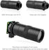 100X Microscope Lens for Raspberry Pi, C/CS-Mount, 0.12X ~ 1.8X Optical Magnification, Compatible with Raspberry Pi HQ Camera...