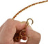 HAHIYO Mini Purse Chain Strap Slim Wide 8mm for LV Length 55.1 inches Extra Thick 4.5mm Brown Leather Gold Hardware for Shoulder Cross Body Sling ...