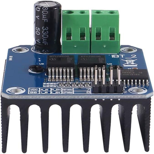AITRIP 2 PCS BTS7960 43A High Power Motor Driver Module/Smart Car Driver Module for Arduino Current Limit (2 PACK)...