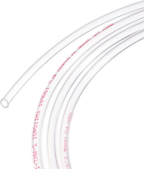 Pneumatic Tubing - Polyurethane Air Compressor Hose Pipe, Apply to Air Line Transfer (4mm OD 2.5mm ID, 10Ft, Clear)......