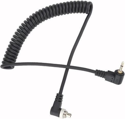2.5mm to Male Flash PC Sync Cable, for Linking Many Kinds of Cameras and Flash Triggers...