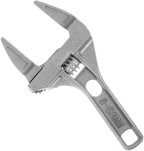 Wrench Short Shank 6-68 mm Large Openings Bathroom Aluminum Alloy Spanner Wrenches Repair Tool for Washbasin,Tube,Nut Disassembly....