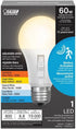 Feit Electric LED Motion Sensor Light Bulb, A19 60W Equivalent, 5CCT, Non-Dimmable, E26 Medium Base, 90 CRI, 800 Lumens, Standard Light Bulb with ...